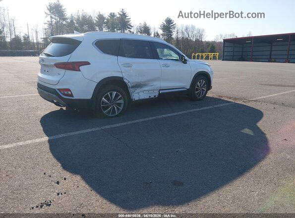 5NMS3CAD9LH263353 2020 HYUNDAI SANTA FE White Rear right