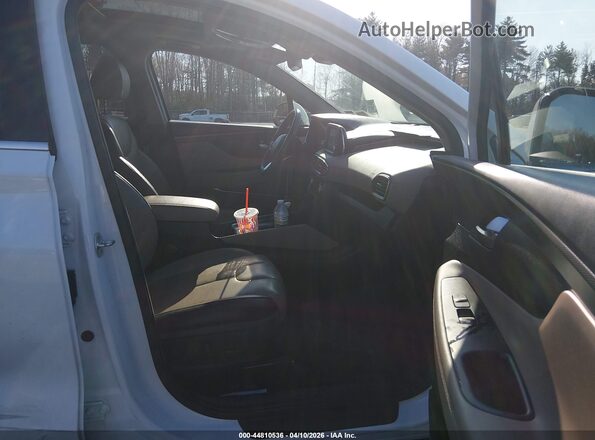 5NMS3CAD9LH263353 2020 HYUNDAI SANTA FE White Front interior view