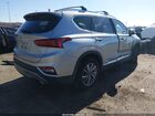 2020 Hyundai Santa Fe Sel Silver vin: 5NMS3CAD9LH294960