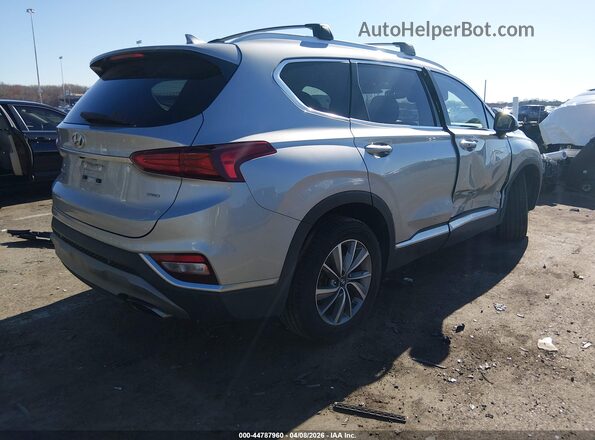 5NMS3CAD9LH294960 2020 HYUNDAI SANTA FE Silver Հետևի աջ