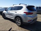 2020 Hyundai Santa Fe Sel Silver vin: 5NMS3CAD9LH294960