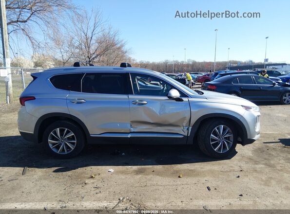 5NMS3CAD9LH294960 2020 HYUNDAI SANTA FE Silver Սալոնի հետևի տեսք