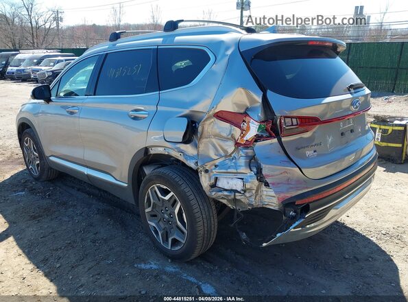 5NMS3DA11PH021920 2023 HYUNDAI SANTA FE HYBRID Gray Задня ліва чверть