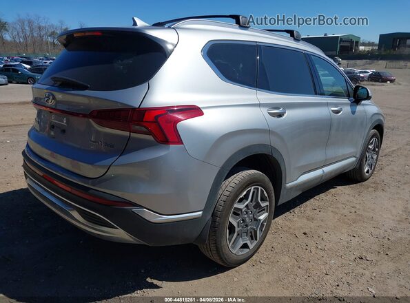 5NMS3DA11PH021920 2023 HYUNDAI SANTA FE HYBRID Gray Задня права чверть