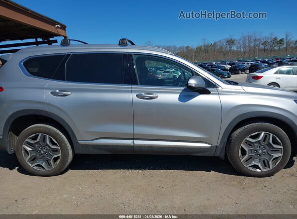 5NMS3DA11PH021920 2023 HYUNDAI SANTA FE HYBRID Gray Вид задньої частини салону