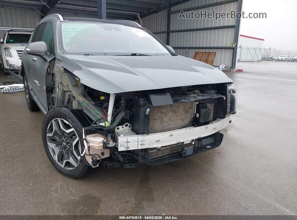 5NMS3DA16PH012274 2023 HYUNDAI SANTA FE HYBRID Gray Front view