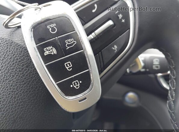 5NMS3DA16PH012274 2023 HYUNDAI SANTA FE HYBRID Gray Dashboard view