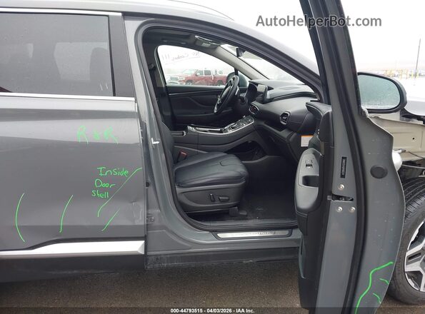 5NMS3DA16PH012274 2023 HYUNDAI SANTA FE HYBRID Gray Front interior view