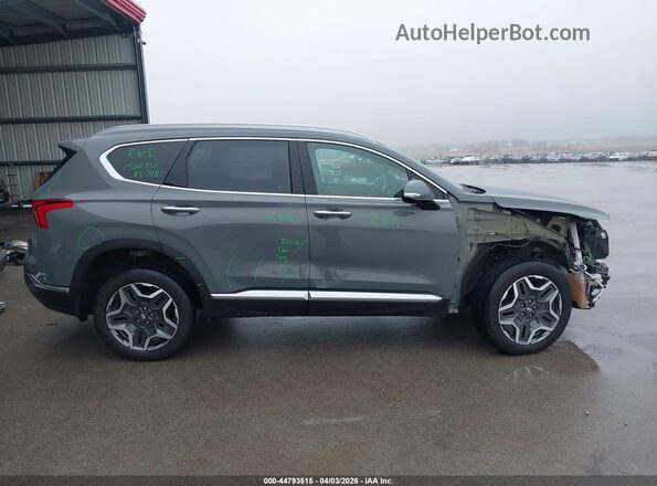 5NMS3DA16PH012274 2023 HYUNDAI SANTA FE HYBRID Gray 360 interior view