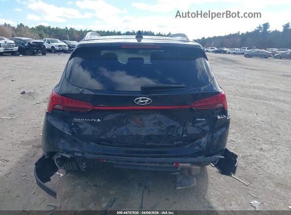 5NMS3DAJ4NH475110 2022 HYUNDAI SANTA FE Black 