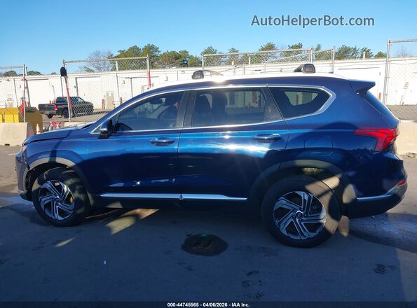 5NMS3DAJ7NH432929 2022 HYUNDAI SANTA FE Синий Панорамный вид салона 360°
