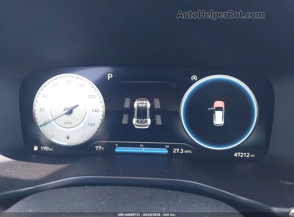 5NMS3DAJ8PH640224 2023 HYUNDAI SANTA FE Серый Вид задних сидений