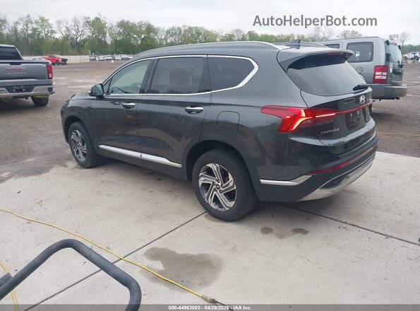 5NMS3DAJ9PH604414 2023 HYUNDAI SANTA FE Черный Задняя левая четверть