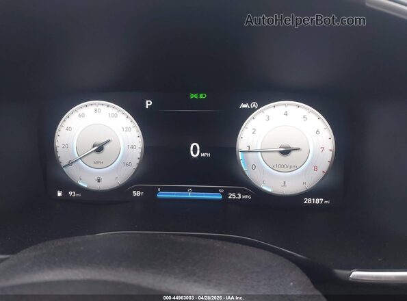 5NMS3DAJ9PH604414 2023 HYUNDAI SANTA FE Черный Вид задних сидений