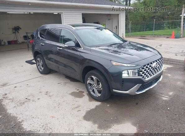 5NMS3DAJ9PH604414 2023 HYUNDAI SANTA FE Черный Передняя правая четверть