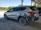 2022 Hyundai Santa Fe Limited Silver vin: 5NMS44AL4NH439965