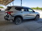 2022 Hyundai Santa Fe Limited Silver vin: 5NMS44AL4NH439965