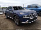 2022 Hyundai Santa Fe Limited Blue vin: 5NMS44AL5NH444723