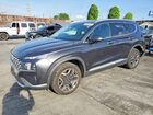 2021 Hyundai Santa Fe Limited Gray vin: 5NMS44AL7MH318636