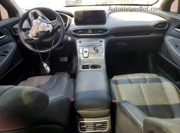 5NMS44AL8PH507008 2023 HYUNDAI SANTA Blue Вид панелі приладів