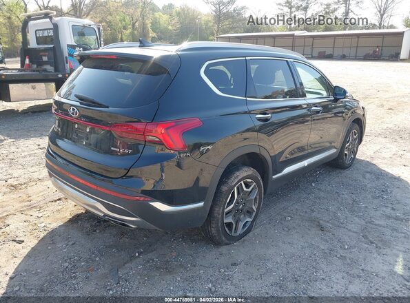 5NMS4DAL1PH531828 2023 HYUNDAI SANTA FE Black Trasero derecho