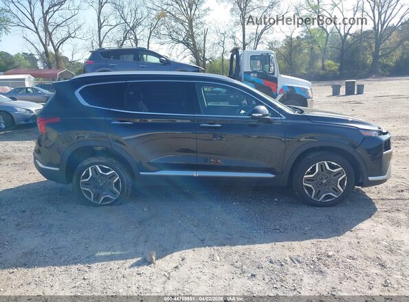 5NMS4DAL1PH531828 2023 HYUNDAI SANTA FE Black Vista interior trasera