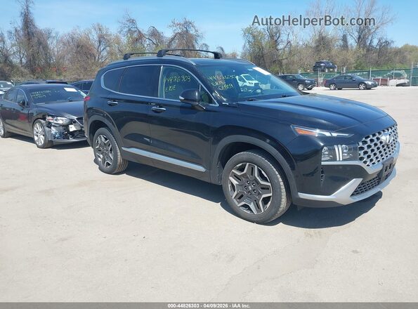 5NMS4DAL3MH356056 2021 HYUNDAI SANTA FE Black Առջևի աջ