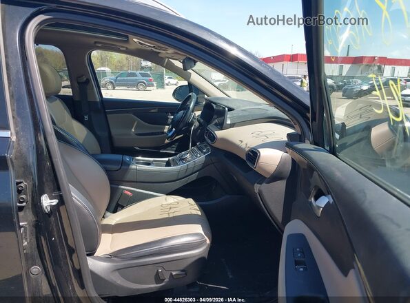 5NMS4DAL3MH356056 2021 HYUNDAI SANTA FE Black Սալոնի դիմացի տեսք