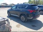 2021 Hyundai Santa Fe Limited Black vin: 5NMS4DAL3MH356056