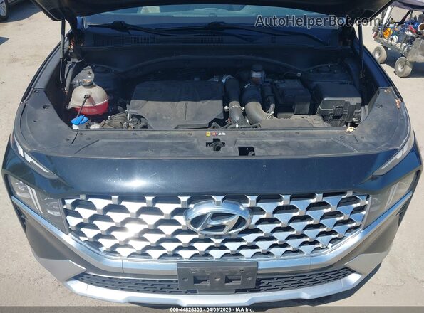 5NMS4DAL3MH356056 2021 HYUNDAI SANTA FE Black Հետևի տեսք