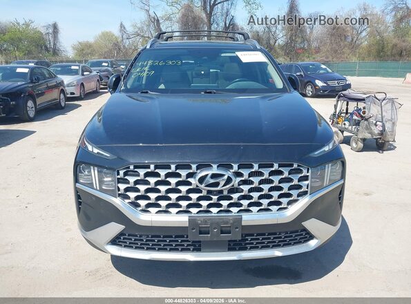 5NMS4DAL3MH356056 2021 HYUNDAI SANTA FE Black Սարքավորումների վահանակի տեսք