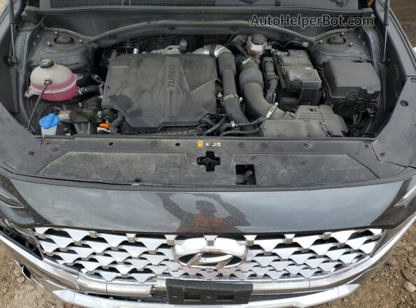 5NMS4DAL6NH397363 2022 HYUNDAI SANTA Серый Вид задней части салона