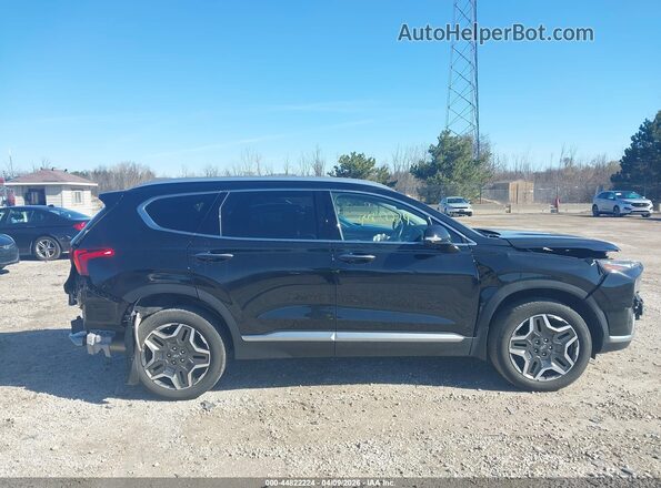 5NMS4DAL7PH574506 2023 HYUNDAI SANTA FE Черный Вид задней части салона