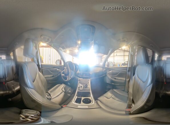 5NMS4DAL9PH533679 2023 HYUNDAI SANTA Красный Панорамный вид салона 360°
