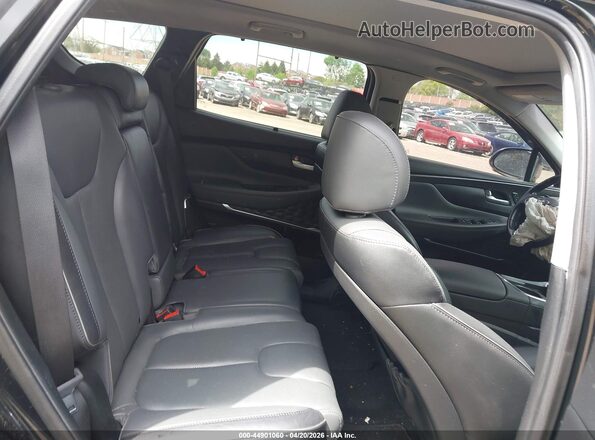 5NMS4DALXNH469651 2022 HYUNDAI SANTA FE Black Вид наклейки з VIN-кодом