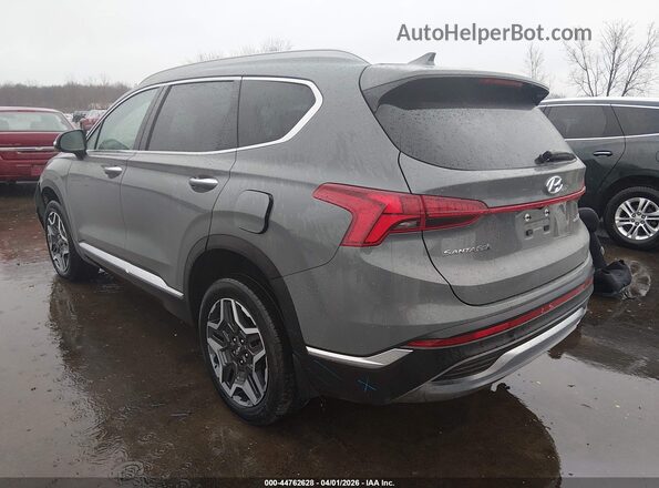 5NMS4DALXPH636626 2023 HYUNDAI SANTA FE Серый Задняя левая четверть