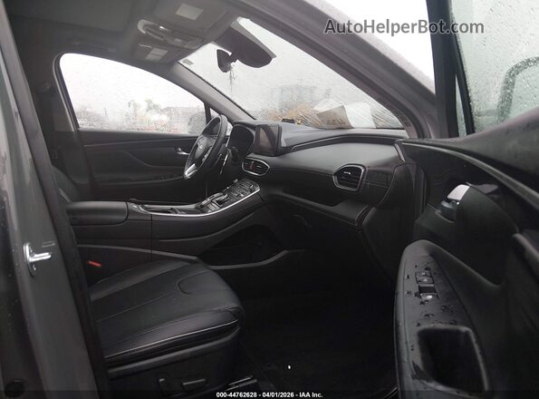 5NMS4DALXPH636626 2023 HYUNDAI SANTA FE Серый Вид салона спереди