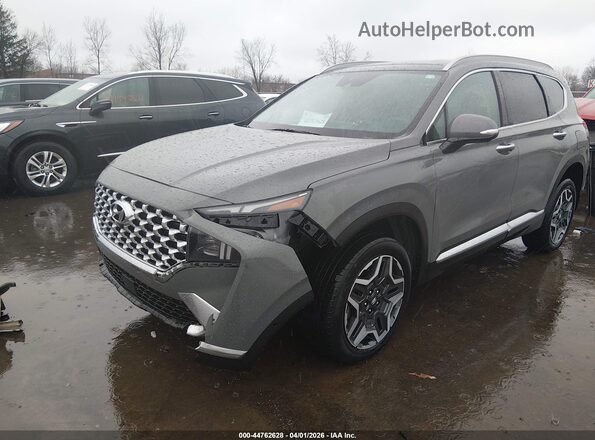 5NMS4DALXPH636626 2023 HYUNDAI SANTA FE Серый Вид спереди