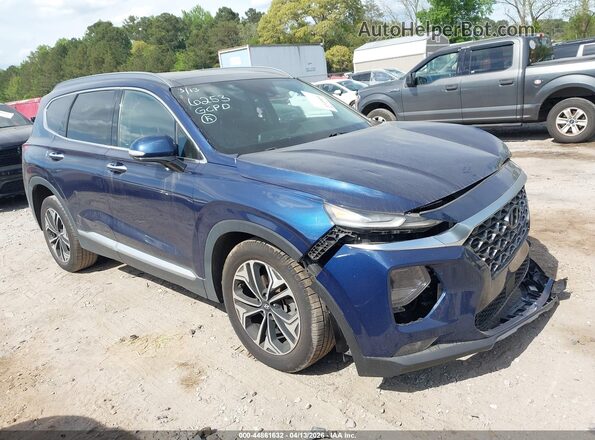 5NMS53AA6KH026253 2019 HYUNDAI SANTA FE Black Przód prawy