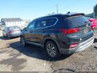 2020 Hyundai Santa Fe Limited Черный vin: 5NMS53AD2LH249174