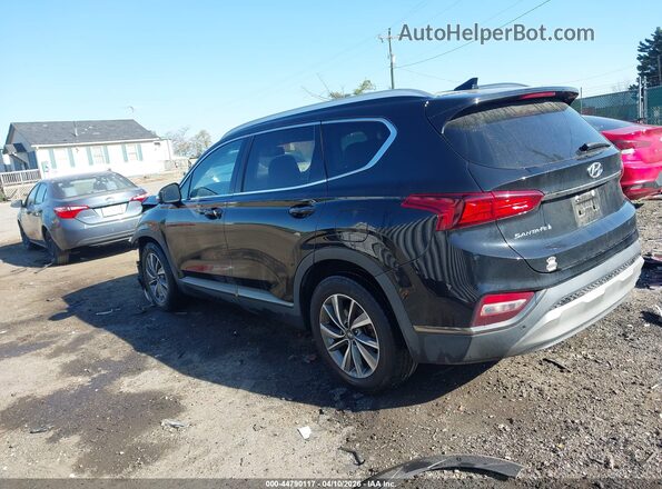 5NMS53AD2LH249174 2020 HYUNDAI SANTA FE Черный Задняя левая четверть