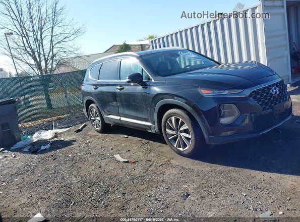 5NMS53AD2LH249174 2020 HYUNDAI SANTA FE Черный Передняя правая четверть