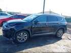 2020 Hyundai Santa Fe Limited Черный vin: 5NMS53AD2LH249174