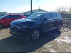 2020 Hyundai Santa Fe Limited Черный vin: 5NMS53AD2LH249174