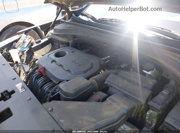 5NMS53AD7LH237313 2020 HYUNDAI SANTA FE Бежевый Вид сзади