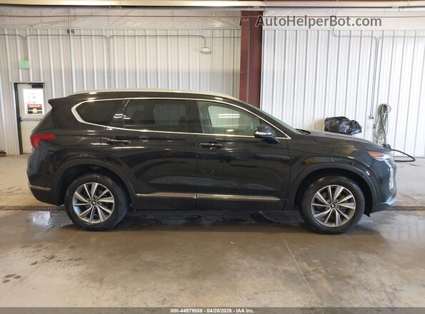 5NMS5CAD1KH076889 2019 HYUNDAI SANTA FE Black Панорамний вид салону 360°
