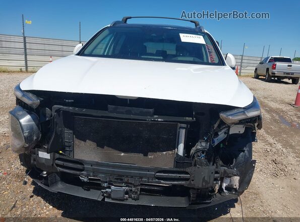 5NMS5CAD8LH224926 2020 HYUNDAI SANTA FE Белый Вид щитка приборов