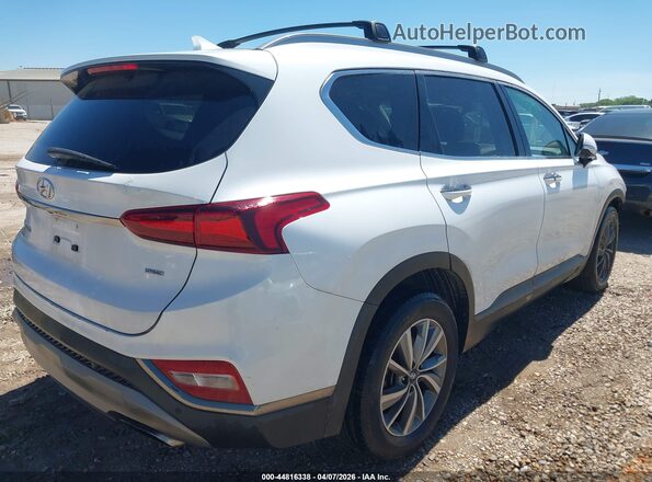 5NMS5CAD8LH224926 2020 HYUNDAI SANTA FE Белый Задняя правая четверть