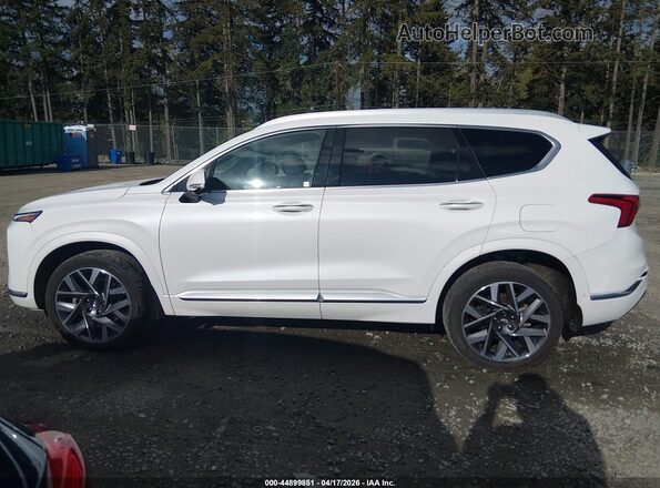 5NMS5DAL0NH447140 2022 HYUNDAI SANTA FE CALLIGRAPHY White Widok wnętrza 360 stopni