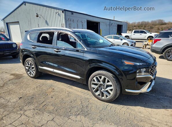 5NMS5DAL1MH357994 2021 HYUNDAI SANTA FE CALLIGRAPHY Black Delantero derecho